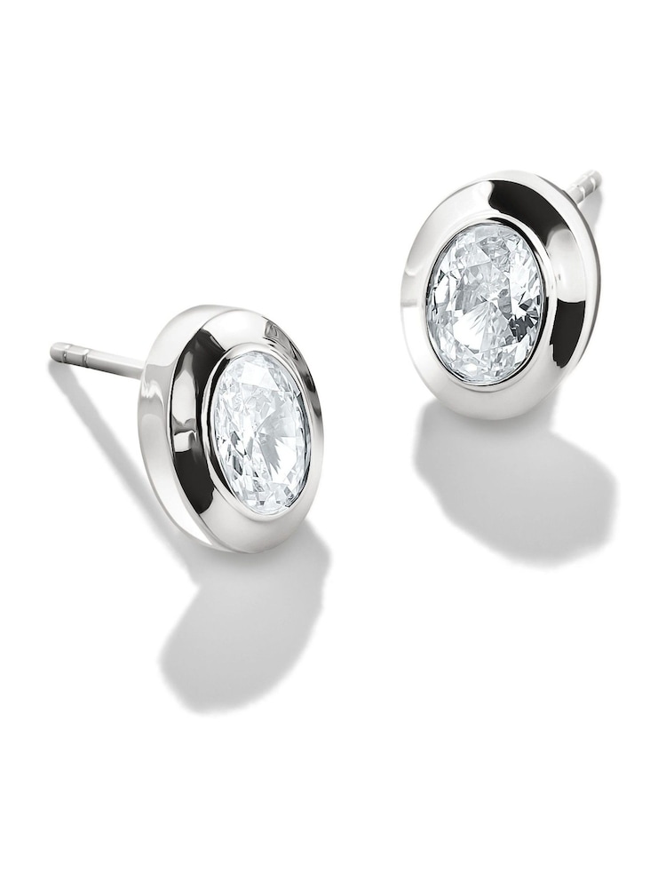 Thomas Sabo 925 Sterling Silver Bold Elegance Ear Studs With Zirconia Stone - Image 2 of 2 Thomas Sabo 925 Sterling Silver Bold Elegance Ear Studs With Zirconia Stone - Image 2 of 2