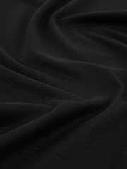 Reiss Black Brad Air-Water Cotton Muscle-Fit T-Shirt - Image 7 of 7