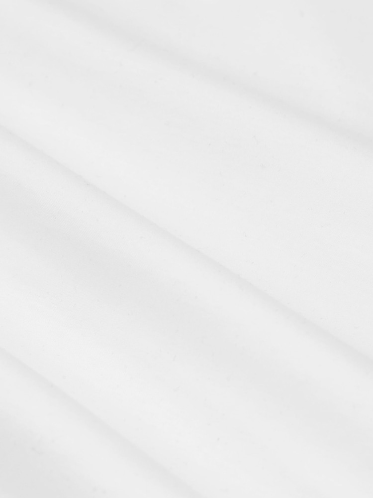 Reiss White Brad Air-Water Cotton Muscle-Fit T-Shirt - Image 6 of 6 Reiss White Brad Air-Water Cotton Muscle-Fit T-Shirt - Image 6 of 6