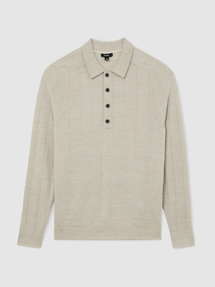 Stone Mouline - Reiss Greyson Polo Shirt - Obraz 2 z 5