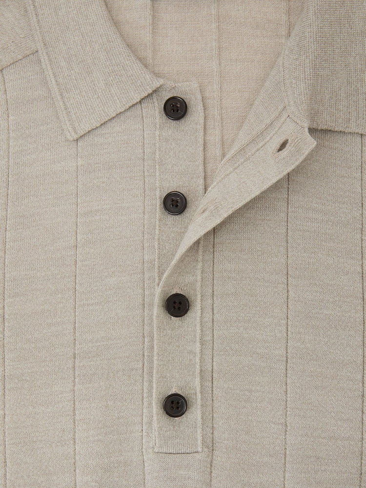 Stone Mouline - Reiss Greyson Polo Shirt - Obraz 5 z 5