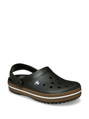 Crocs Black Crocband Gum Clogs - Image 2 of 6