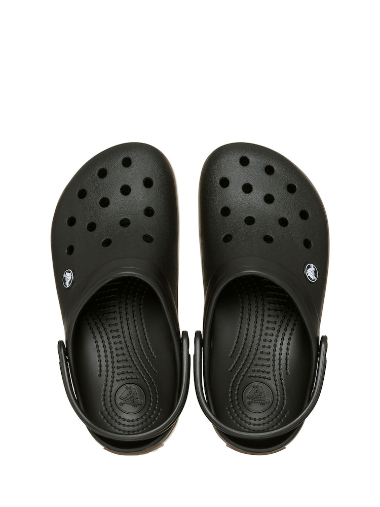 Crocs Black Crocband Gum Clogs - Image 6 of 6