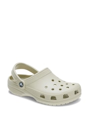 Crocs Cream Adult Classic Clogs - Image 1 of 6