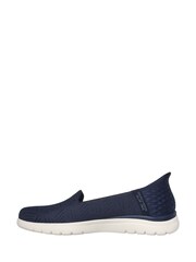 Skechers Blue On-the-GO Flex - Clover Slip On Shoes - Image 2 of 5