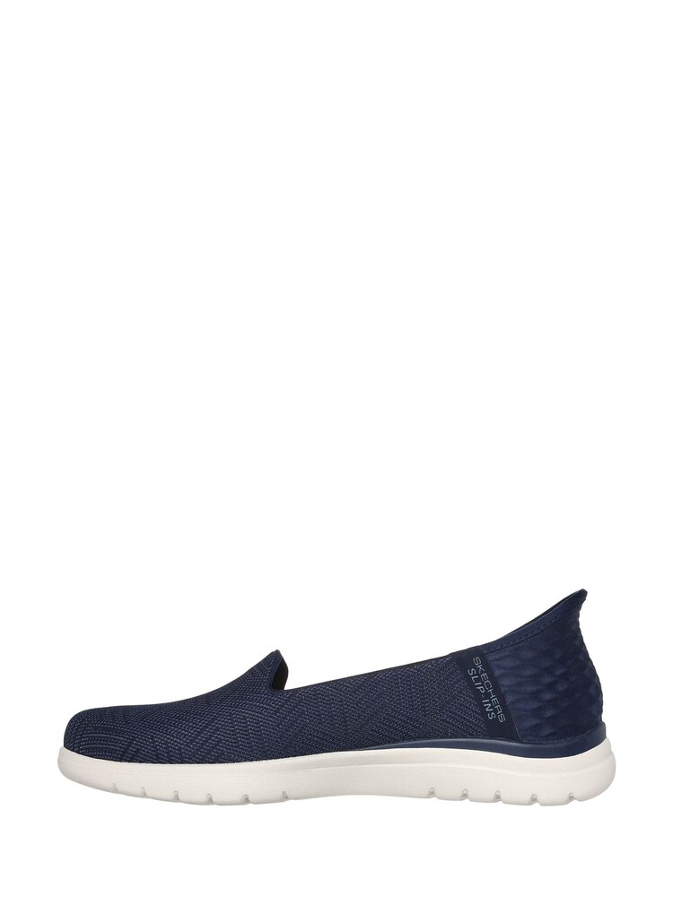 Skechers Blue On-the-GO Flex - Clover Slip On Shoes - Image 2 of 5