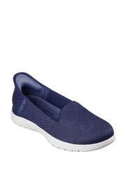 Skechers Blue On-the-GO Flex - Clover Slip On Shoes - Image 3 of 5