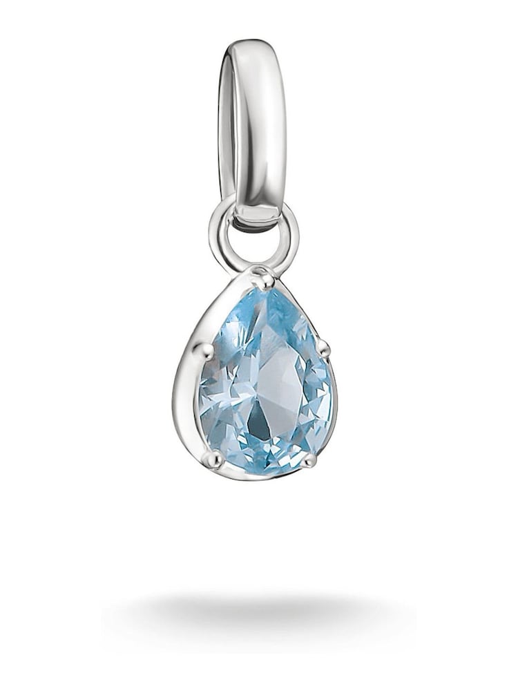 Thomas Sabo Blue Connect March Birthstone Charm - Image 2 of 2 Thomas Sabo Blue Connect March Birthstone Charm - Image 2 of 2