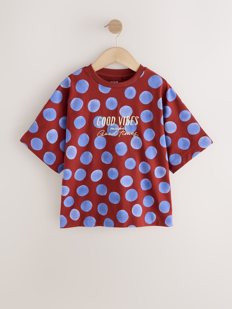Blue Cat Oversized Graphic T-Shirts 3 Pack (3-16yrs) - Image 2 of 7 Blue Cat Oversized Graphic T-Shirts 3 Pack (3-16yrs) - Image 2 of 7