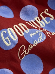 Blue Cat Oversized Graphic T-Shirts 3 Pack (3-16yrs) - Image 6 of 7