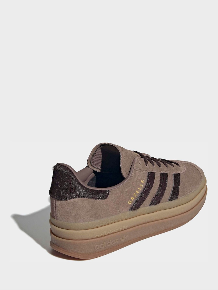 adidas gazelle silver green womens adidas Juniors' Gazelle Bold Silver Violet / Almost Pink