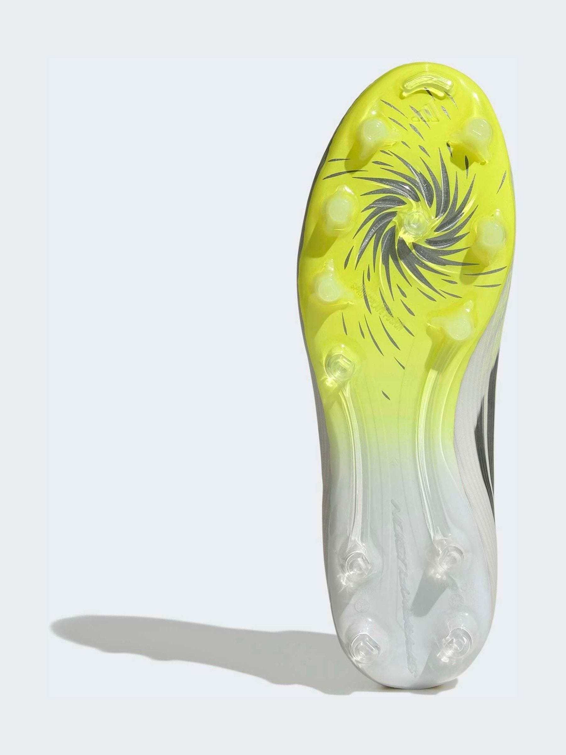 Buy adidas White F50 Sparkfusion League Mid Cut Firm Ground