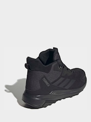 adidas Terrex Black Anylander Leather Mid Climaproof Hiking Shoes - Image 4 of 10