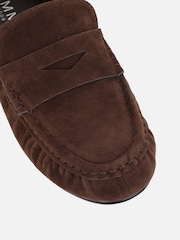 Simmi London Brown Colette Penny Loafers - Image 4 of 4