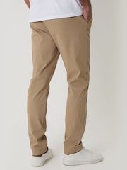 Threadbare Natural Slim Fit Stretch Trousers - Image 2 of 4