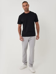 Threadbare Grey Slim Fit Stretch Trousers - Image 3 of 4