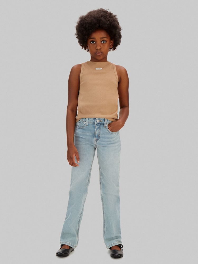 Calvin Klein Barrel Denim Jeans - Imaginea 1 din 4