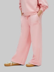 Calvin Klein Pink Wide Leg Trousers - Pigment Dyed - Image 1 of 5