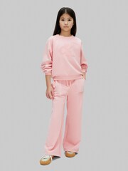 Calvin Klein Pink Wide Leg Trousers - Pigment Dyed - Image 3 of 5
