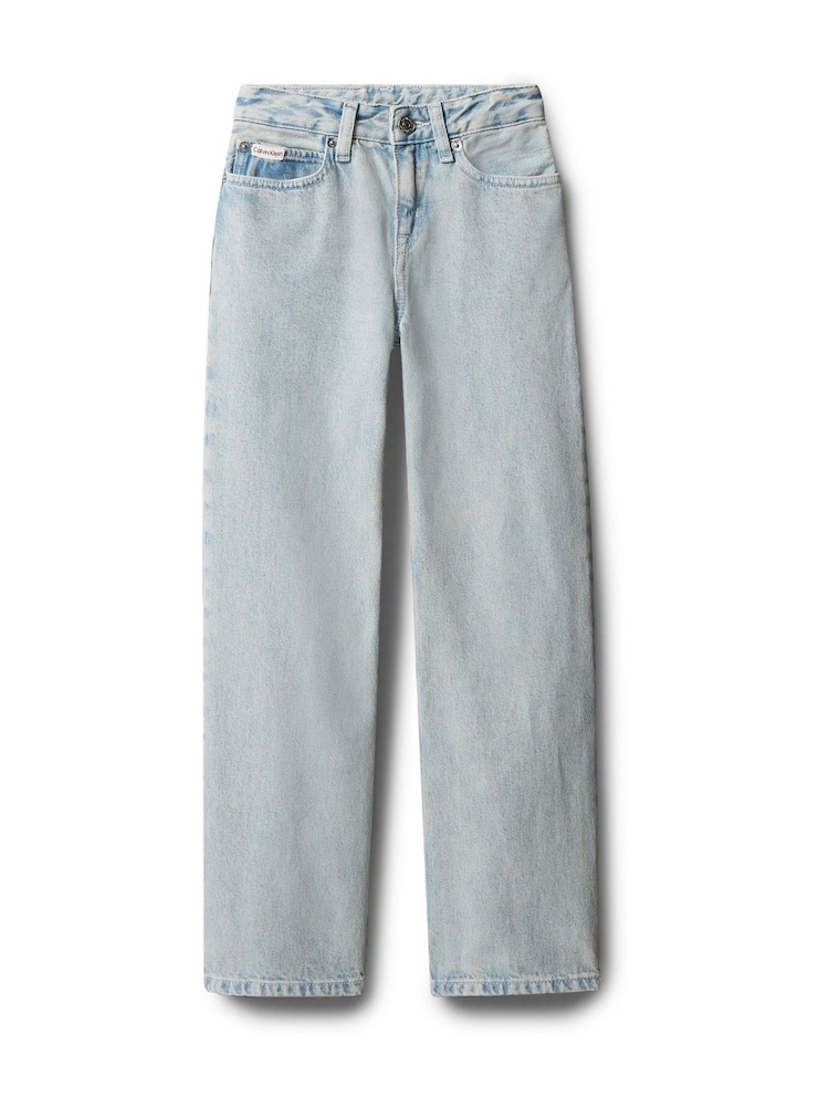 أزرق - Calvin Klein Barrel Jeans - دنيم - صورة 5 من 5