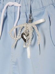 River Island Blue Barrel Fit Keychain Cargo Trousers - Image 3 of 4