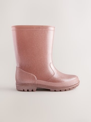 Rosegold Metallic Wellies - Image 2 of 5