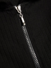 River Island Black Bow Tank Hoodie & Kickflare Set 3 Piece - Image 4 of 4