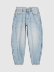 أزرق فاتح - جينز بقصّة واسعة من River Island - Image 1 of 4