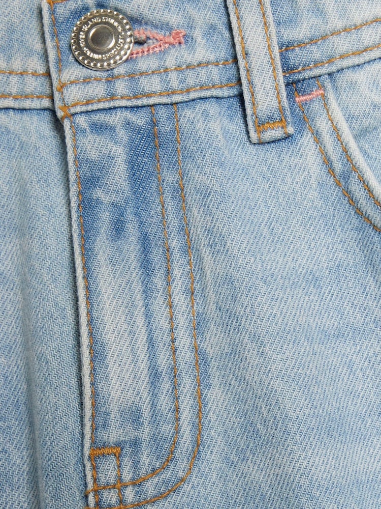 أزرق فاتح - جينز بقصّة واسعة من River Island - Image 4 of 4