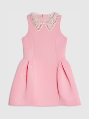 River Island Collared Scuba Dress - Image 1 of 4