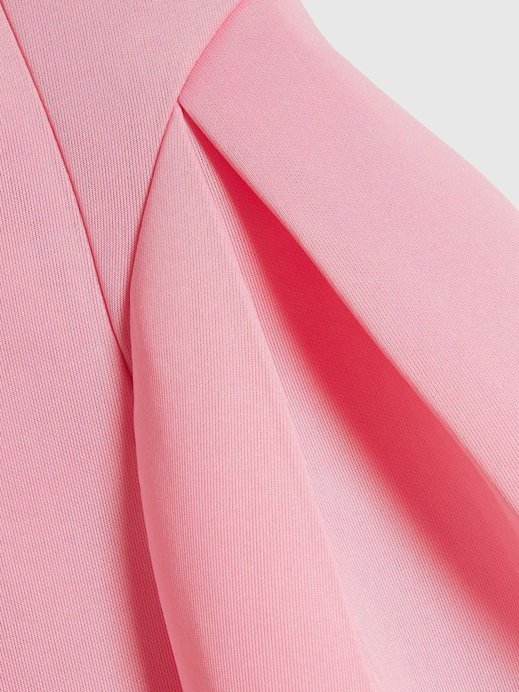 River Island Collared Scuba Dress - Image 4 of 4