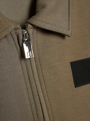 River Island Green Slim Fit Scuba Polo & Jogger Set - Image 4 of 5