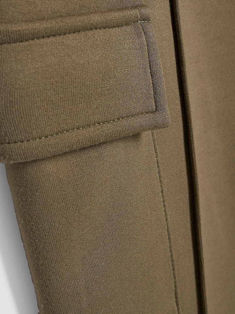 River Island Green Slim Fit Scuba Polo & Jogger Set - Image 5 of 5