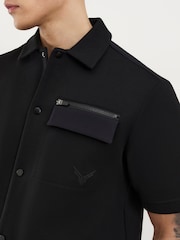 River Island Regular Fit Scuba Pocket Shirt - Bild 3 von 4