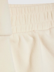 River Island Cream Collar Sweatshirt & Runner Shorts Set - Image 5 of 5