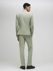 River Island Green Skinny Suit Trousers - Image 2 of 4