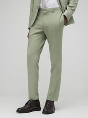 River Island Green Skinny Suit Trousers - Image 3 of 4