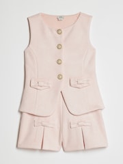 River Island Suedette Waistcoat & Skort Set - Image 3 of 5