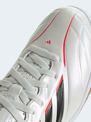 adidas White Copa Pure Iv Club Indoor Football Boots - Image 7 of 8