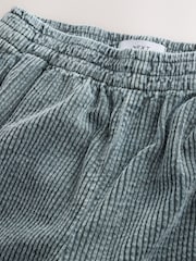 Washed Green Barrel Leg Soft Cord Trousers - Image 7 of 8