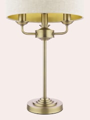 Laura Ashley Natural Sorrento Table Lamp - Image 5 of 6