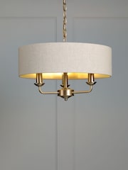 Laura Ashley Natural Sorrento Ceiling Light - Image 1 of 6