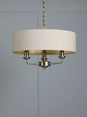 Laura Ashley Natural Sorrento Ceiling Light - Image 2 of 6