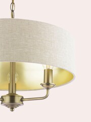 Laura Ashley Natural Sorrento Ceiling Light - Image 5 of 6