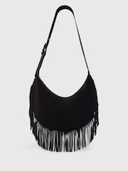Whistles Sia Suede Fringed Bag - תמונה 1 מתוך 4