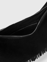 Whistles Sia Suede Fringed Bag - תמונה 3 מתוך 4