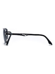 Storm Grey Tormtech Tithones Polarised Temple Detail Aviator Sunglasses - Image 3 of 4
