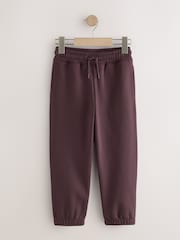 Brown/Purple/Grey Regular Fit Joggers 3 Pack (3-16yrs) - Image 3 of 8