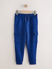 Black/Blue/Brown Slim Cargo Joggers 3 Pack (3-16yrs) - Image 2 of 7