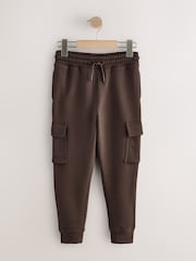 Black/Blue/Brown Slim Cargo Joggers 3 Pack (3-16yrs) - Image 3 of 7